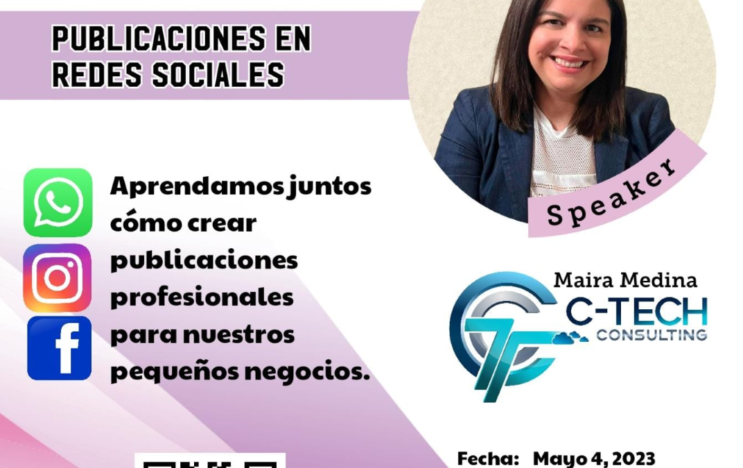 Puclicaciones en redes sociales